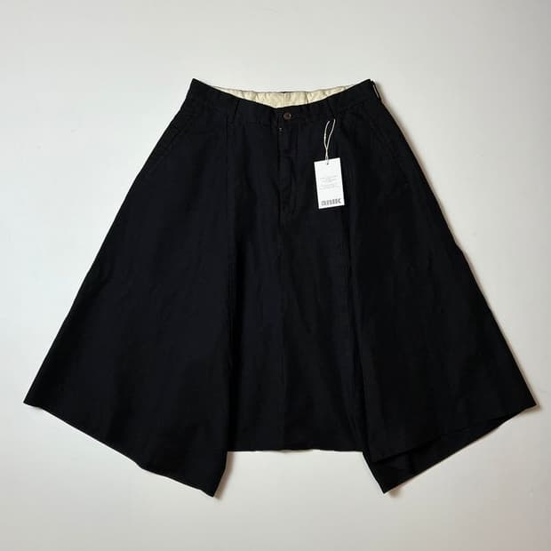 꼼데가르송 옴므 플러스 와이드 하프 팬츠 PN8348