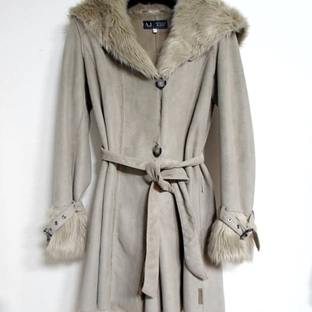 알마니진 정품 무스탕 자켓 66사이즈