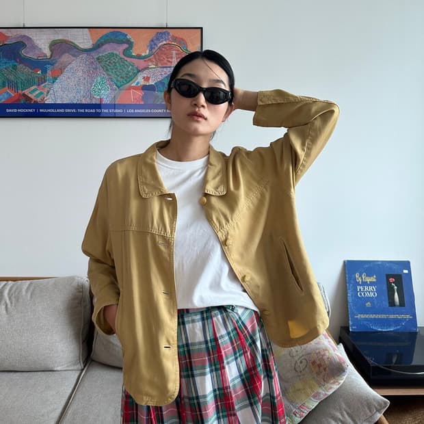 Vintage 90’s Soft Cotton Work Jacket