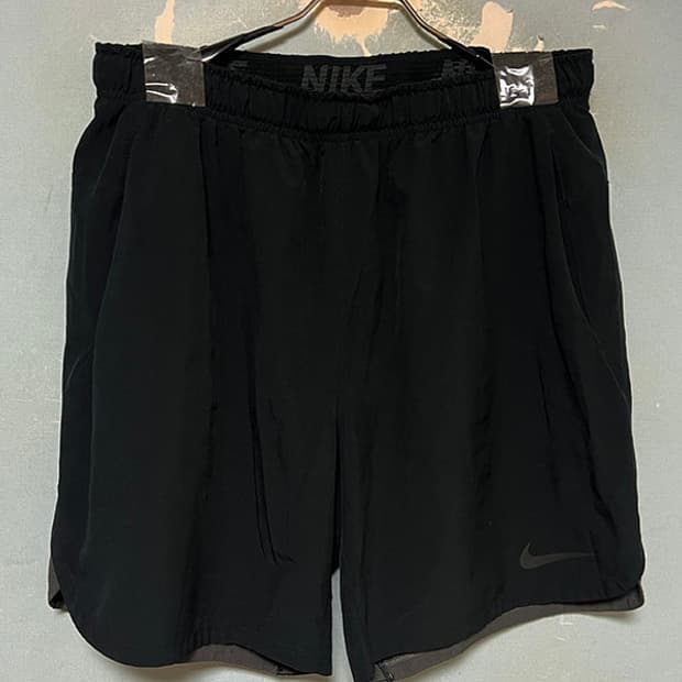 NIKE 나이키 플렉스 벤트 쇼츠 남자 반바지 블랙 스포츠 XXL 36