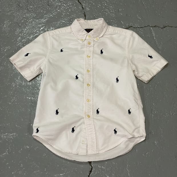 폴로랄프로렌(PoloRalphLauren) 키즈 멀티 포니 반팔 셔츠