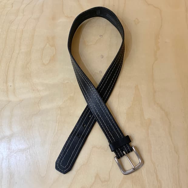 LEVI'S stitch leather belt 리바이스 스티치 벨트