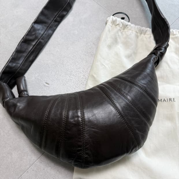 르메르 크루아상백 범백 다크브라운