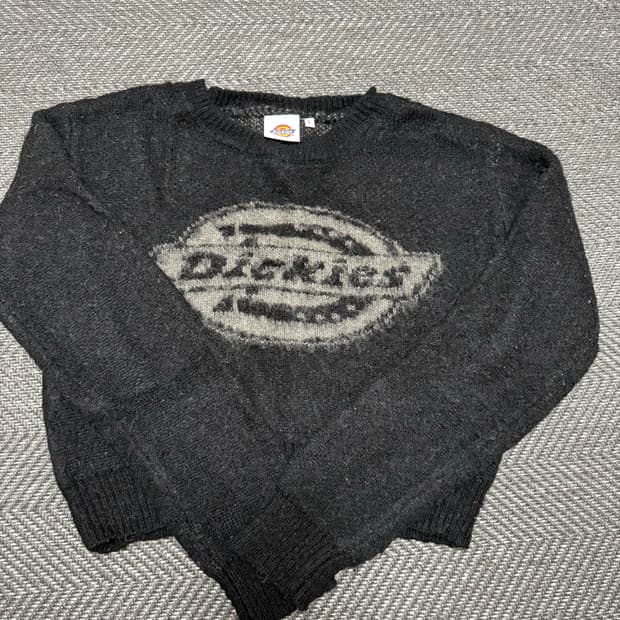 디키즈 크롭 니트