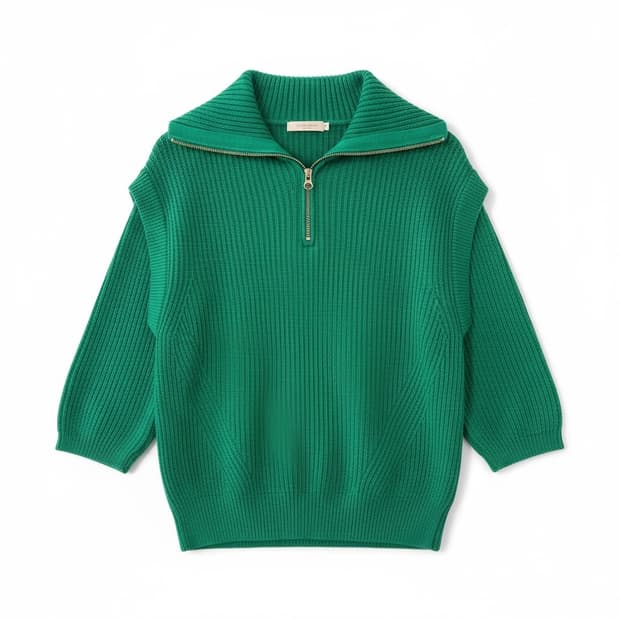 Ahwe Detachable sleeve knit free