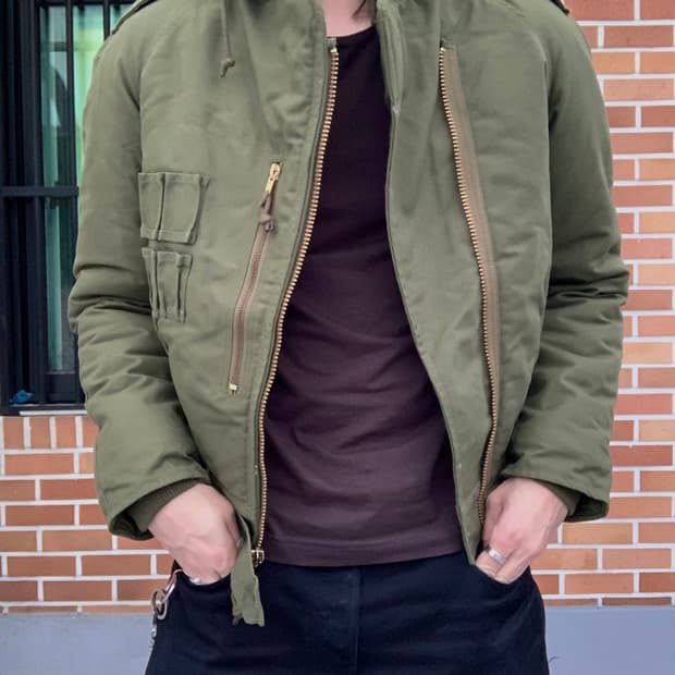 (S/R)데드스탁 캐나다 탱커 자켓