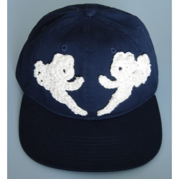 Pullgi angel cap (navy)_flat