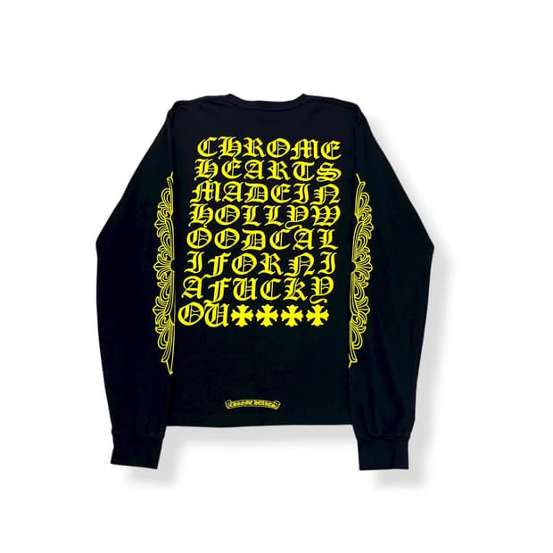 100 크롬하츠 홀스슈 롱슬리브 티셔츠