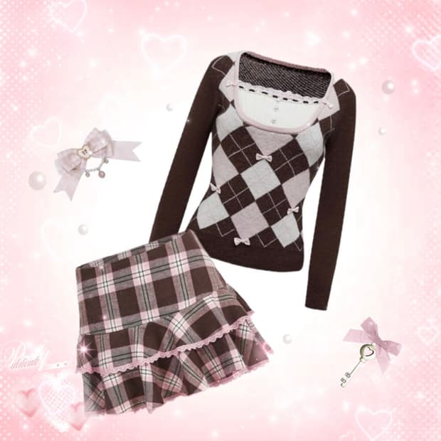 히메갸루 초코라떼 세트