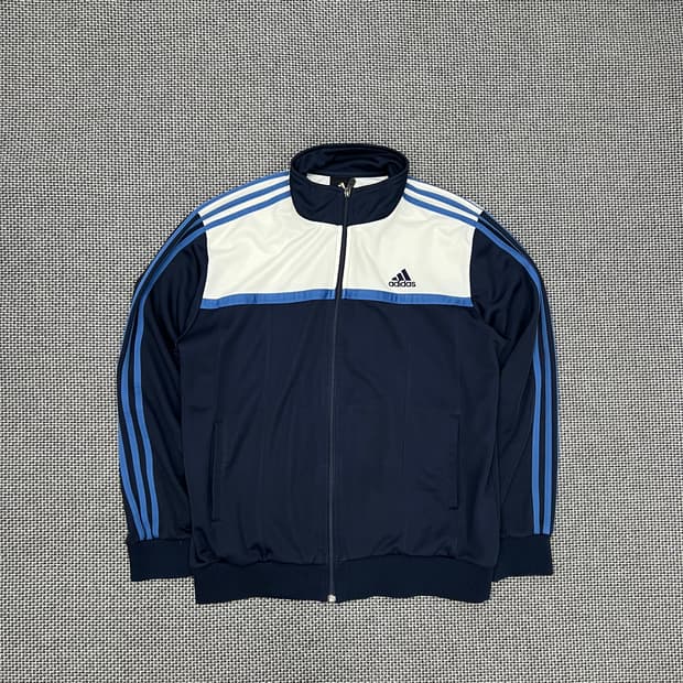 아디다스 화이트네이비 져지 105