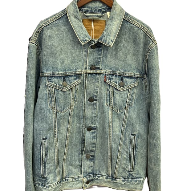 리바이스 빈티지 워시 데님 트러커 자켓