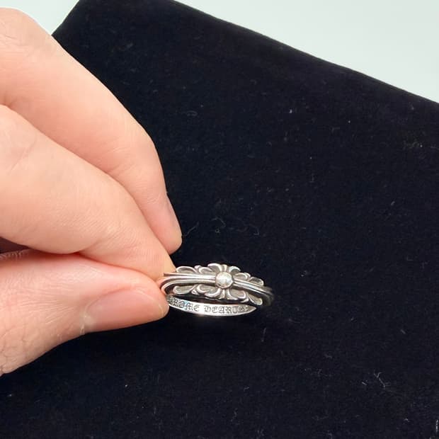 크롬하츠 베이비플로랄링 US 6.5