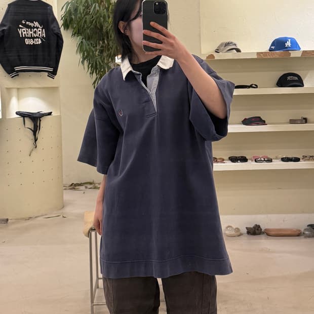 타미힐피거 월계 빅로고 피케티셔츠 U353