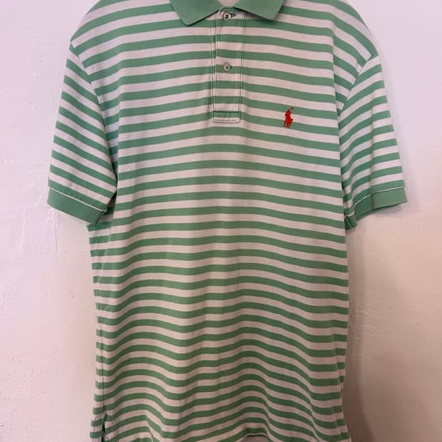 폴로 랄프로렌 스트라이프 카라티 S (실측 100)