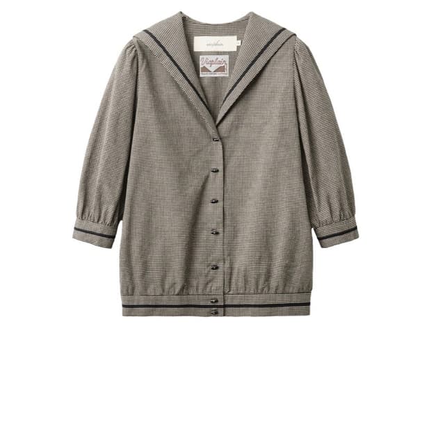 비아플레인 세일러블라우스