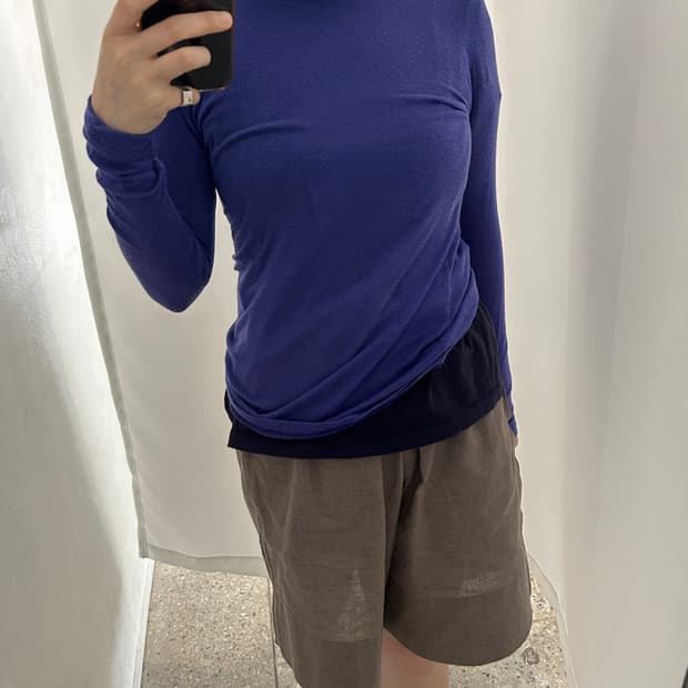 me Issey Miyake turtle neck top
