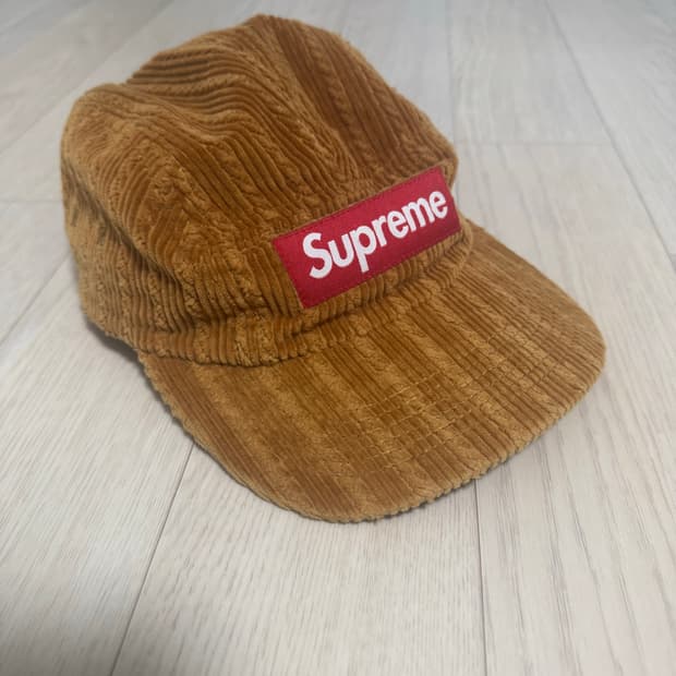 19SS 슈프림 코듀로이 캠프캡