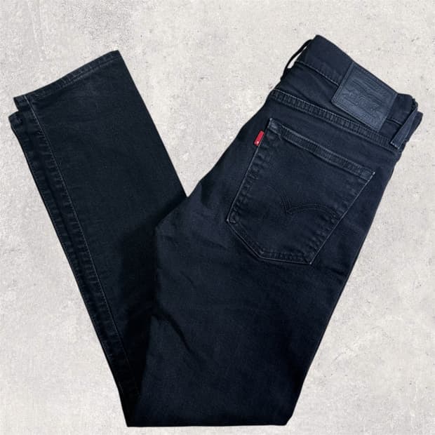 리바이스 510 흑청 W31XL32 made in Egypt 블랭크탭