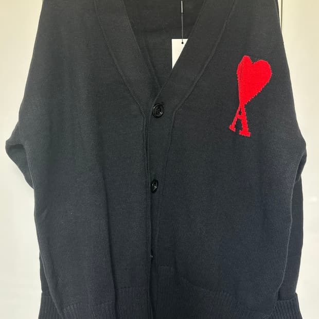 아미 인타르시아 빅하트 울 가디건 남여공용