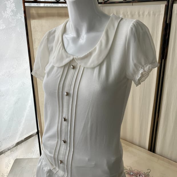 LODISPOTTO lace frill blouse