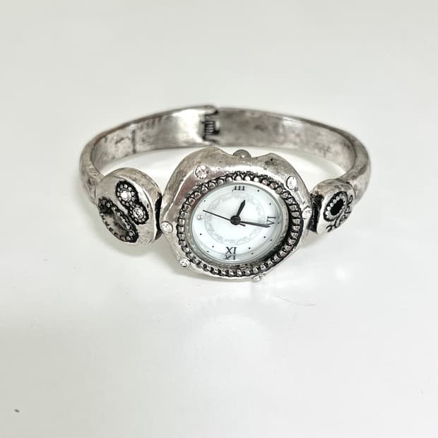 샵페어리 뱅글 큐빅 워치