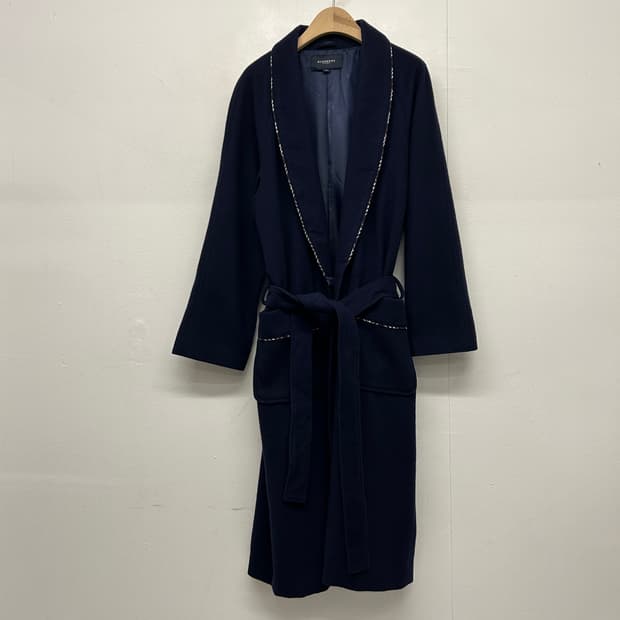 JPN 버버리 런던 캐시미어 홈웨어 로브 코트