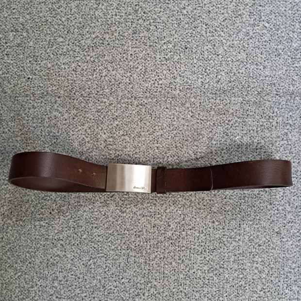 넘버나인 가죽벨트