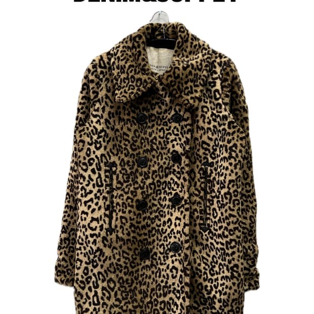 데님앤서플라이 랄프로렌 Y2K 호피 퍼자켓