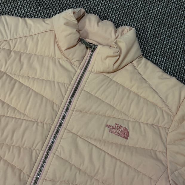 노스페이스 핑크 경량 자켓