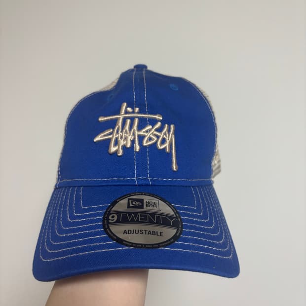 스투시 뉴에라 9twenty blue