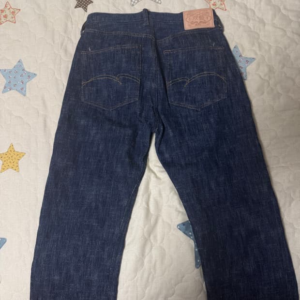 [30]스튜디오 다치산 트윈 데님 팬츠