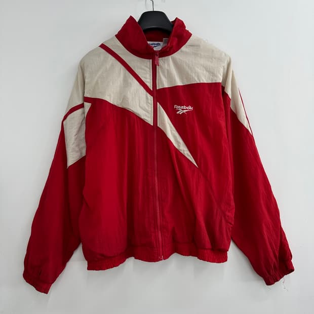 100 리복 캐나다 남자 올드스쿨 오버핏 바람막이 자켓