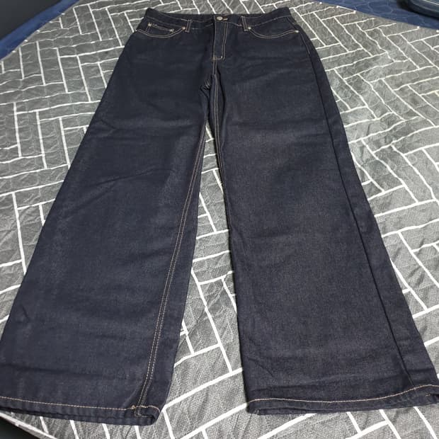 MOOD 와이드 생지데님 (32~33)