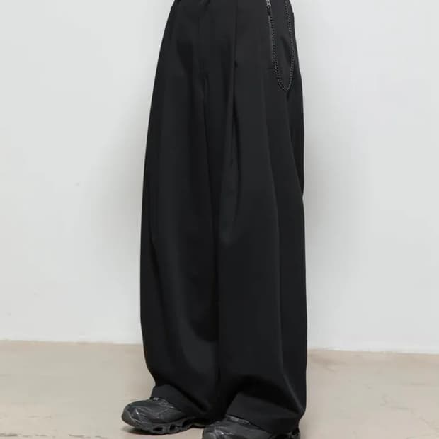 록 링크 팬츠[블랙]