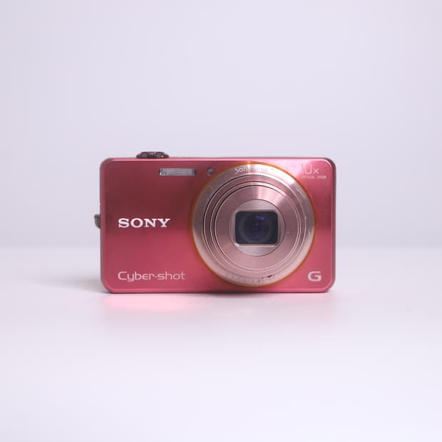 소니 사이버샷 WX100 핑크