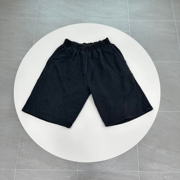 프리덤 박재훈 올라잇 헬스 운동 반바지 버뮤다 코튼쇼츠 블랙 3XL