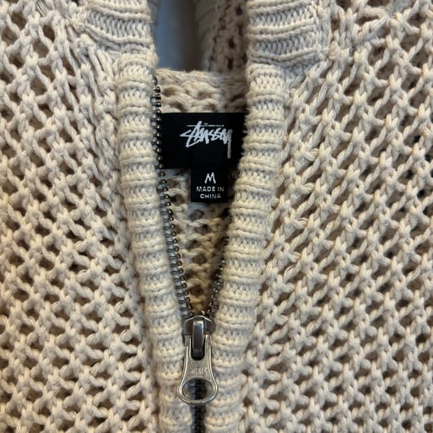 Stussy Mesh Jumper 스투시 메쉬 후드티