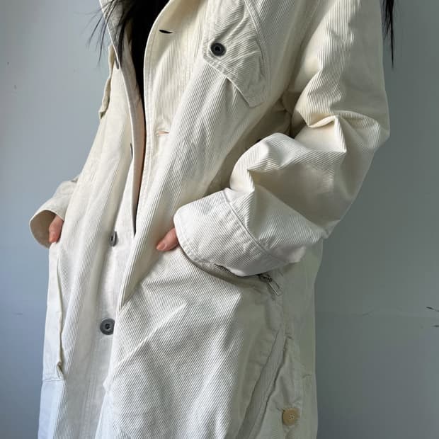 디젤 오버핏 코듀로이 야상자켓 L