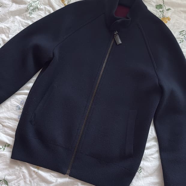 프라다 캐시미어 해링턴 자켓