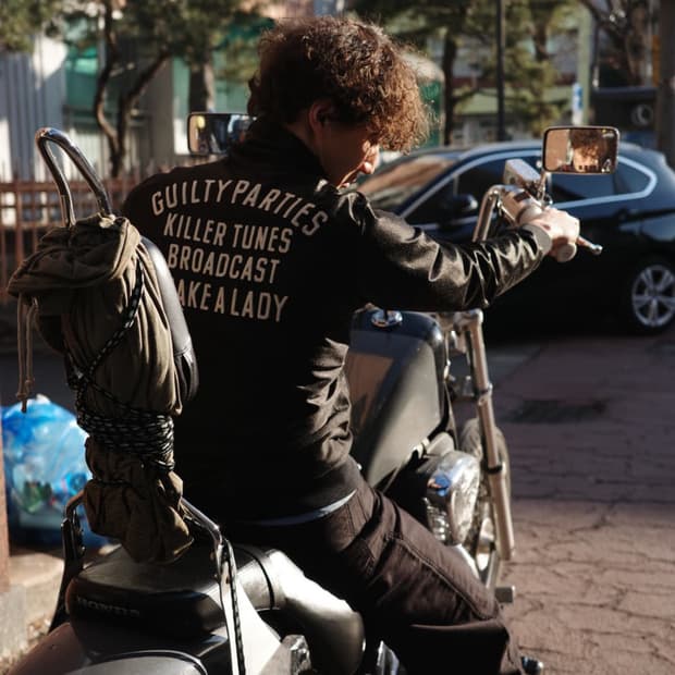 와코마리아 KILLER TUNES 저지 트랙탑 블랙 S