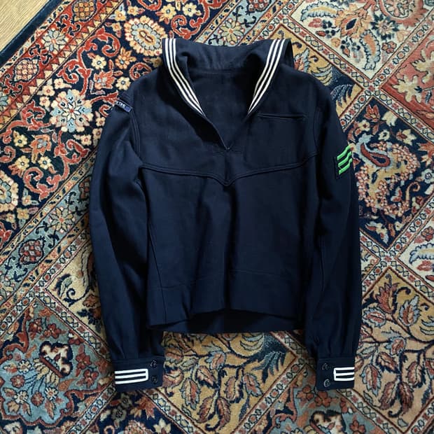 🌊60s USN Sailor Wool Uniform Shirt