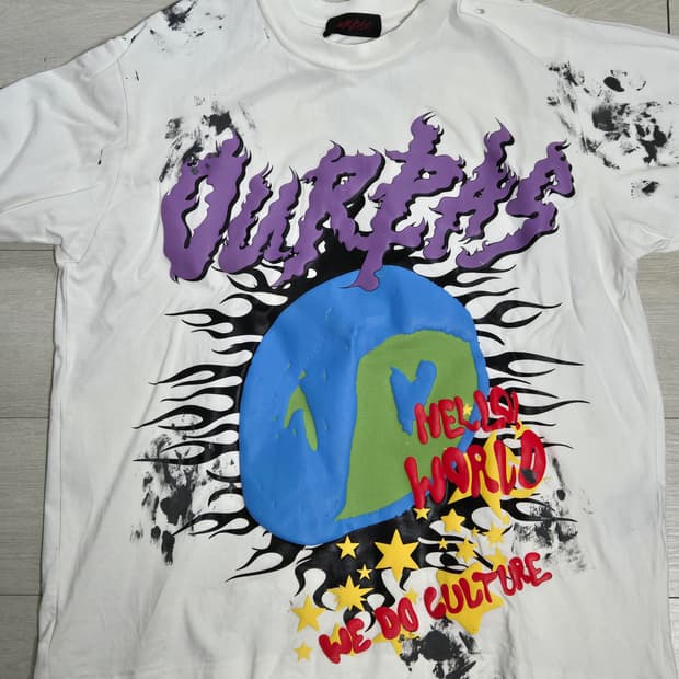 Pas 드리머 더티 화이트 티셔츠 L사이즈