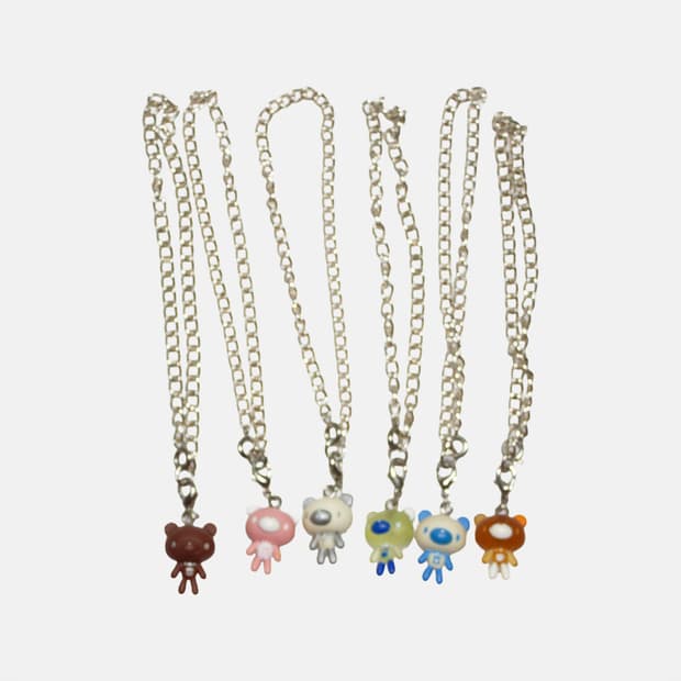 글루미베어 로손 미니 마스코트 체인 키홀더