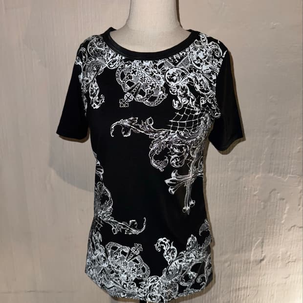 “ALGONQUINS“ Royal Baroque Black T-shirt