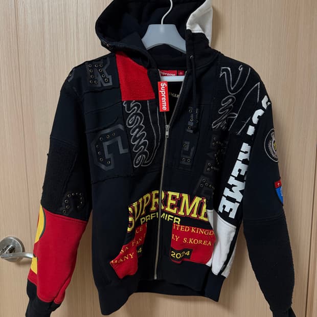 슈프림 후드집업