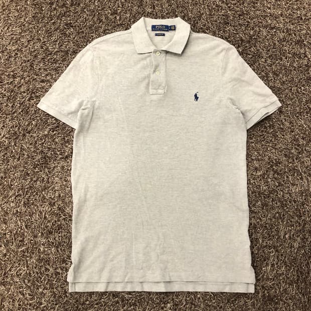 S 폴로 랄프로렌 그레이 카라 PK 반팔 티셔츠
