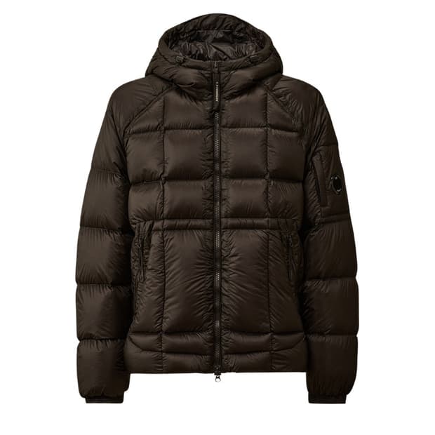 [M]C.P. 컴퍼니 D.D. 쉘 후드 다운 자켓 블랙 25FW 새상품