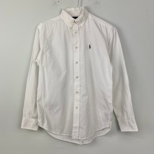 폴로 랄프로렌 화이트  셔츠 Size M 정도