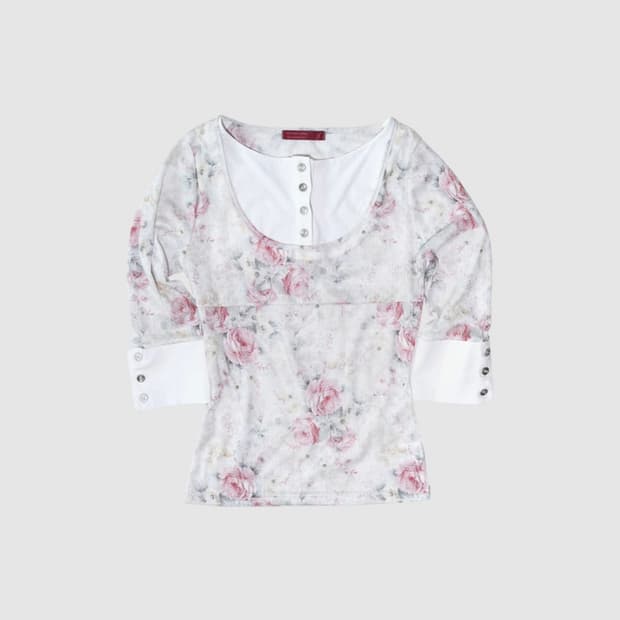 인앤양인하모니  Layered top, rose