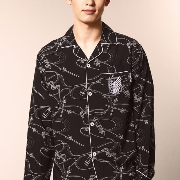 [XL]스파오 진격의거인 파자마 블랙